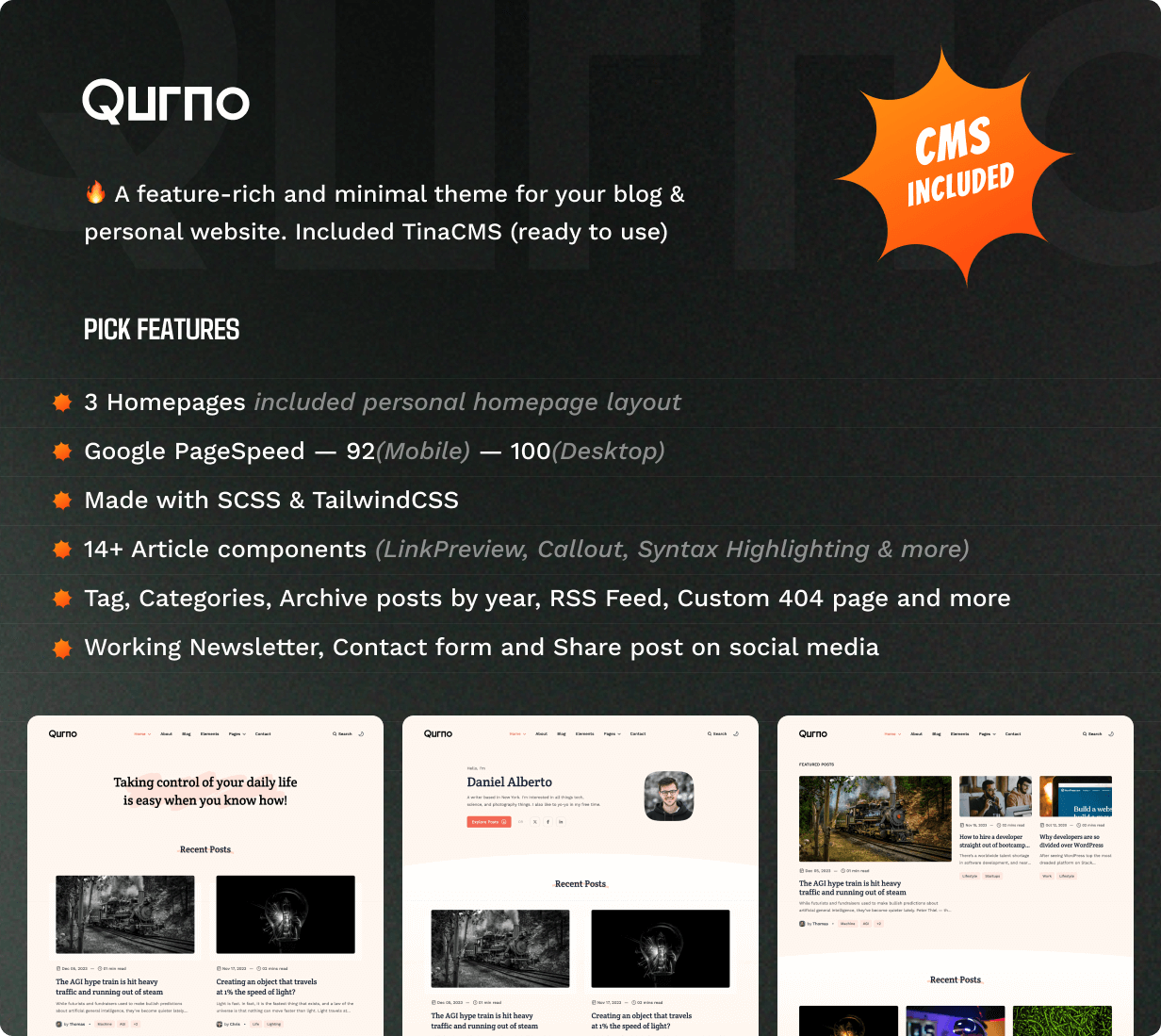 astro blog theme